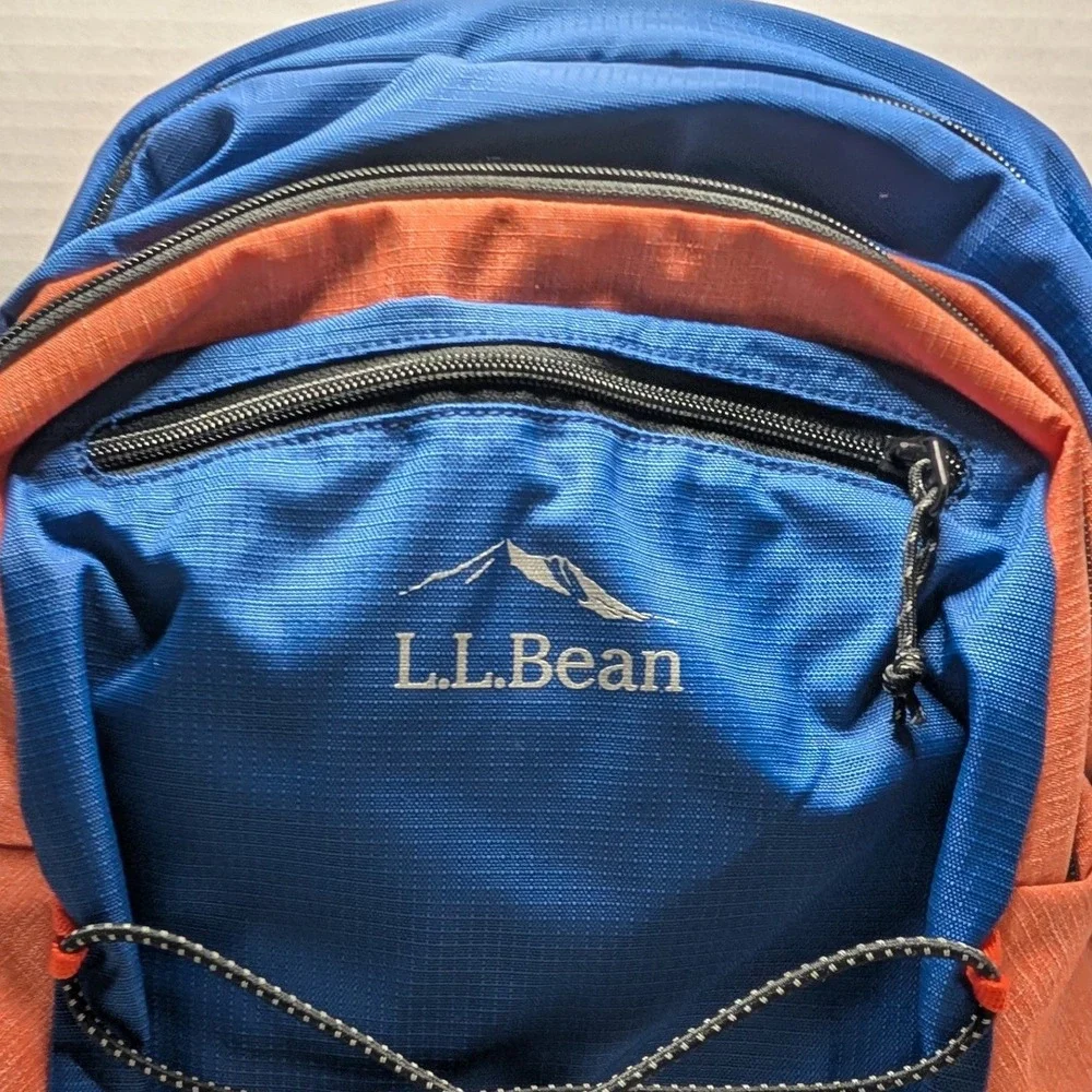L.L. Bean Blue and Orange Men's Backpack